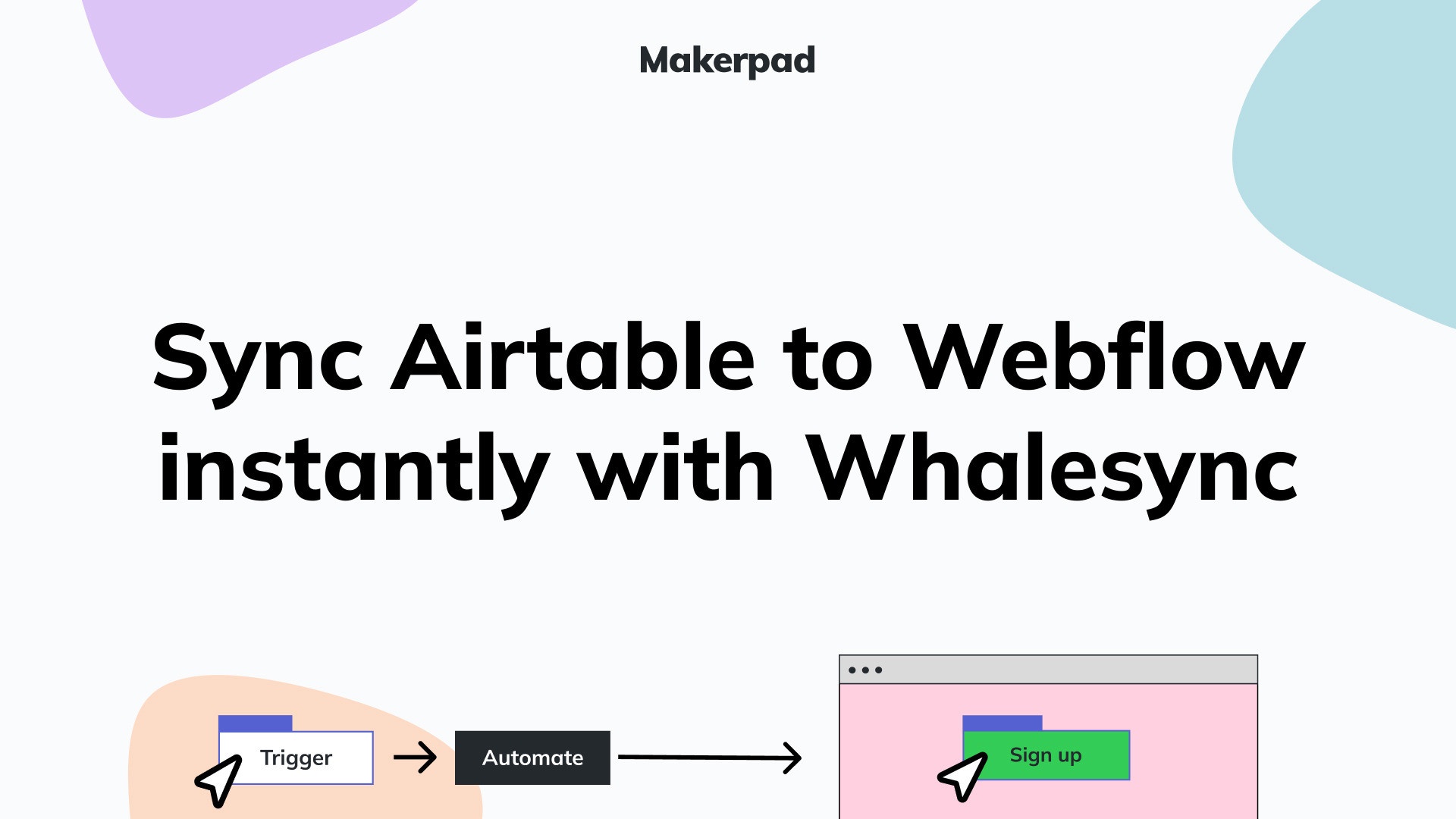 Sync Airtable to Webflow instantly with Whalesync