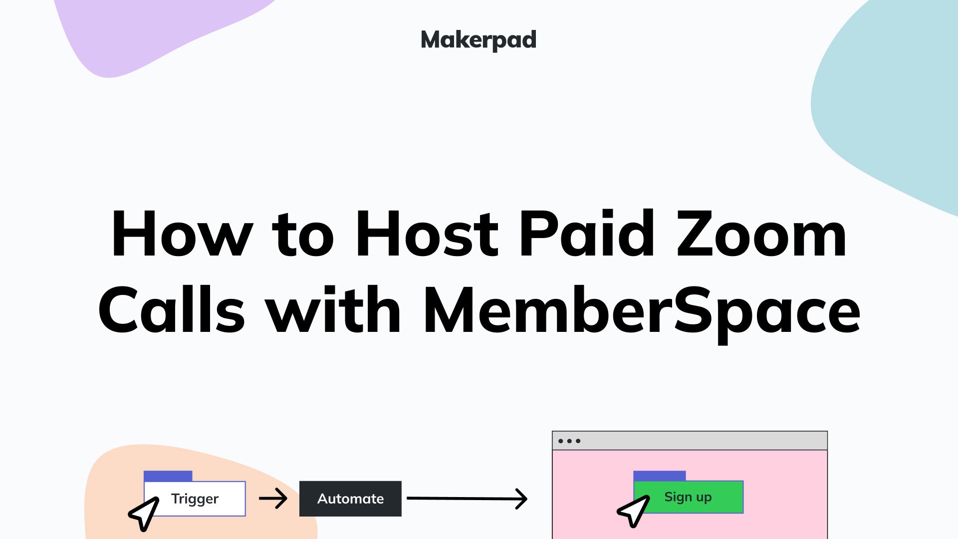 How to Host Paid Zoom Calls with MemberSpace