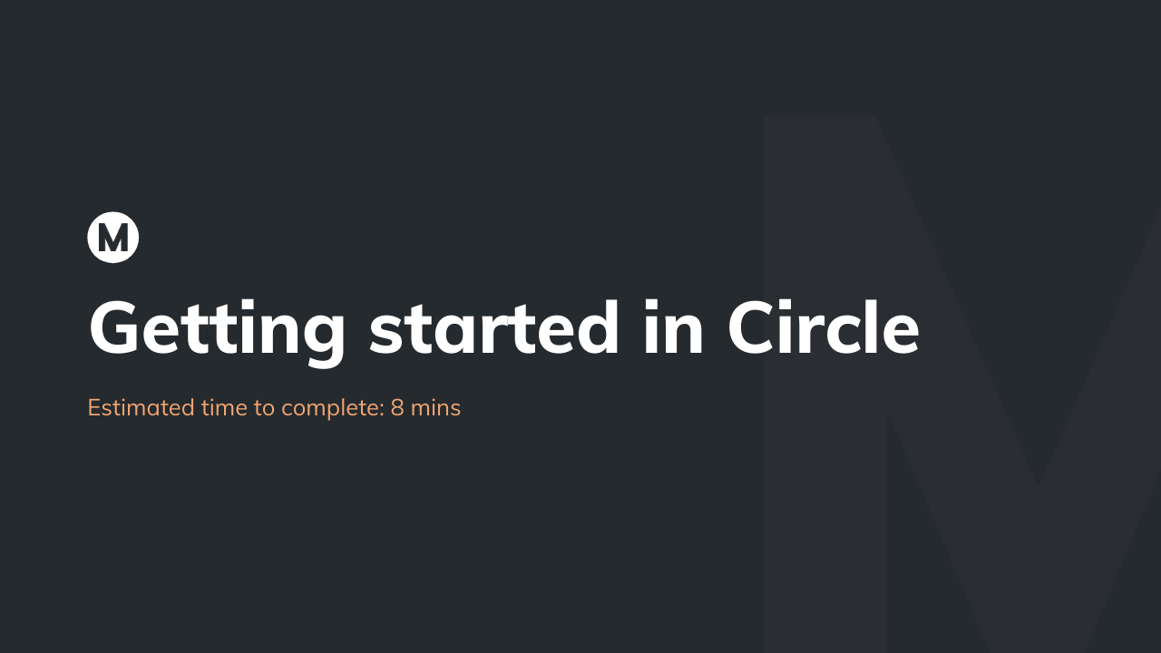 Getting started with Circle