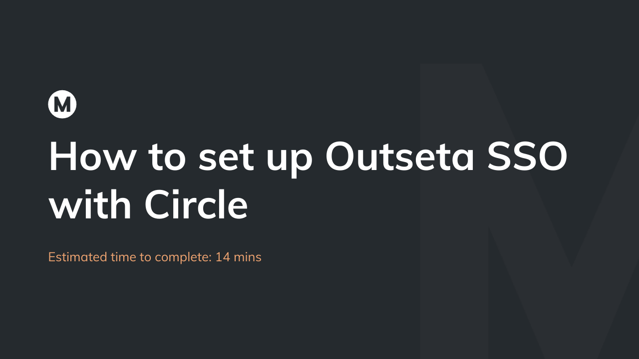 How to set up Outseta SSO with Circle